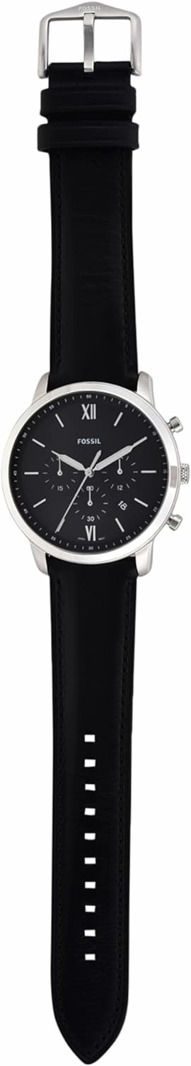 Fossil Men's Neutra Quartz Stainless Steel and Leather Chronograph Watch