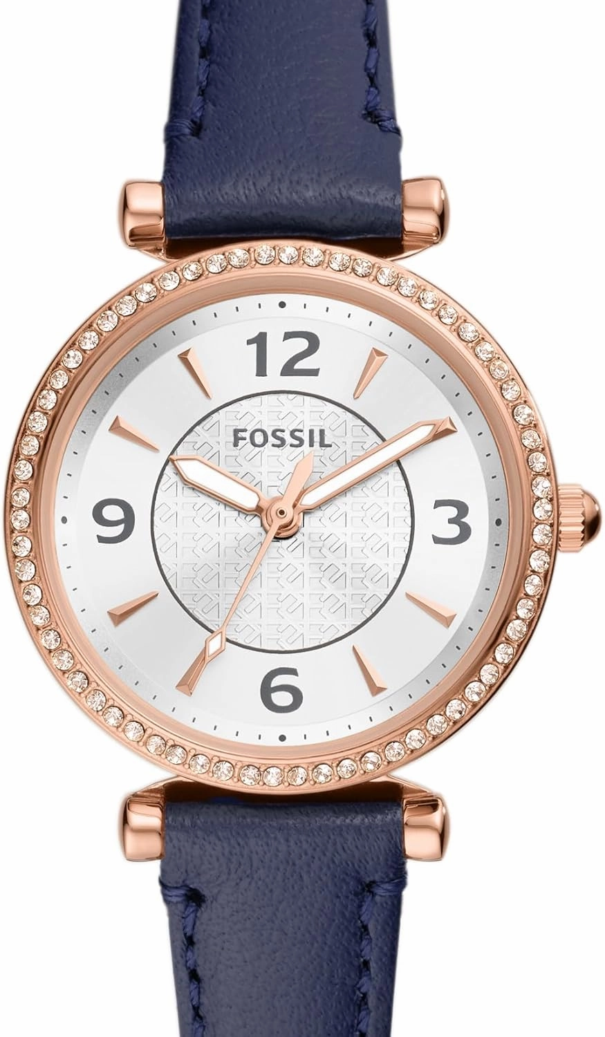 Fossil Women's Carlie Quartz Stainless Steel Three-Hand Watch