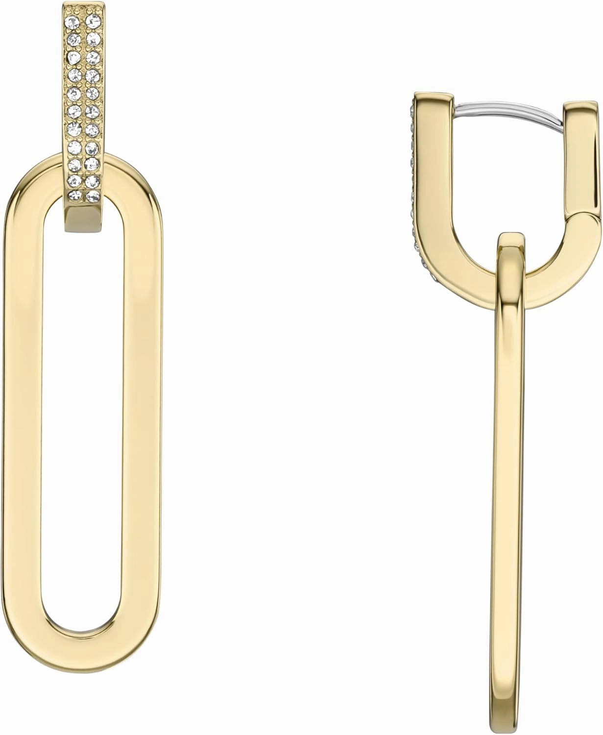 Fossil Women's Stainless Steel Dangle/Drop or Hoop Earrings for Women