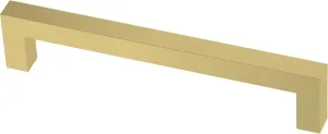 Franklin Brass Simple Modern Square (30-Pack) Cabinet Handles 5-1/16' Hole Center Satin Gold Kitchen Drawer Pulls Dresser, Furniture Hardware P46646K-523-B3
