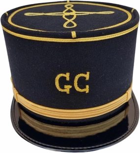 French Gendarme Police Uniform Cap, Garde Champetre Kepi