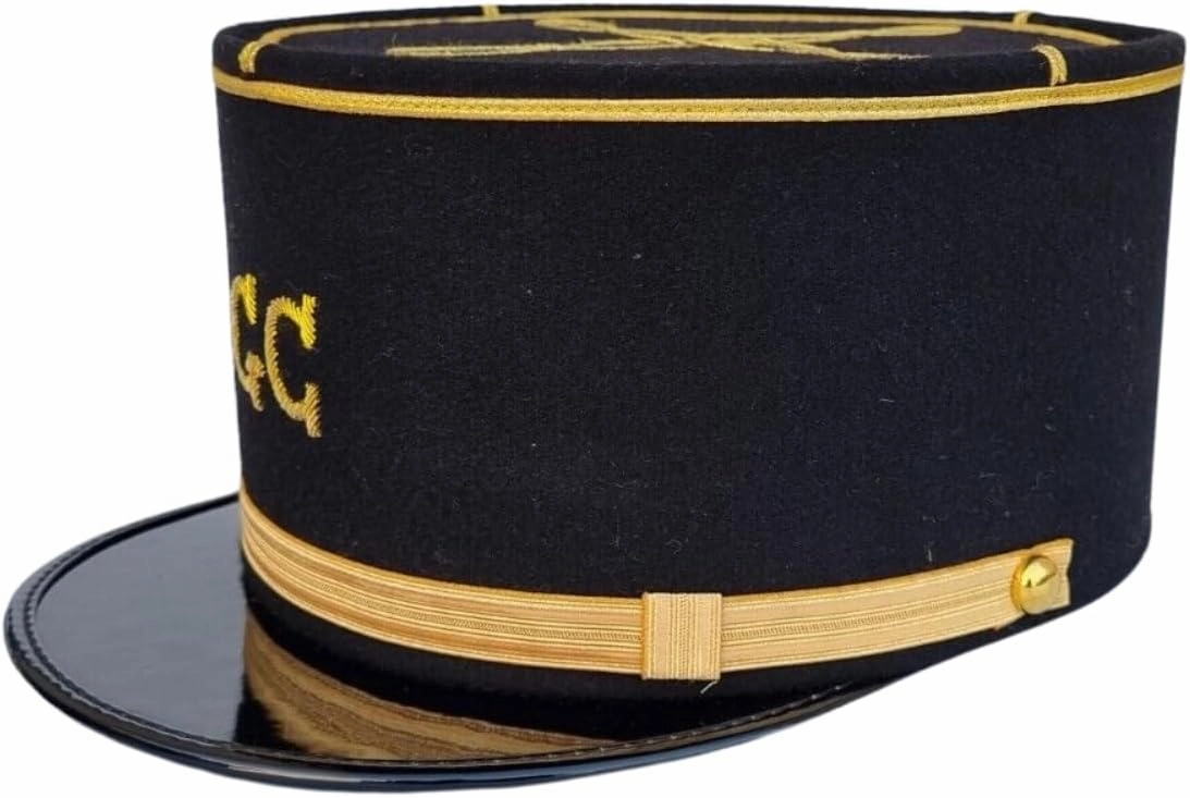 French Gendarme Police Uniform Cap, Garde Champetre Kepi