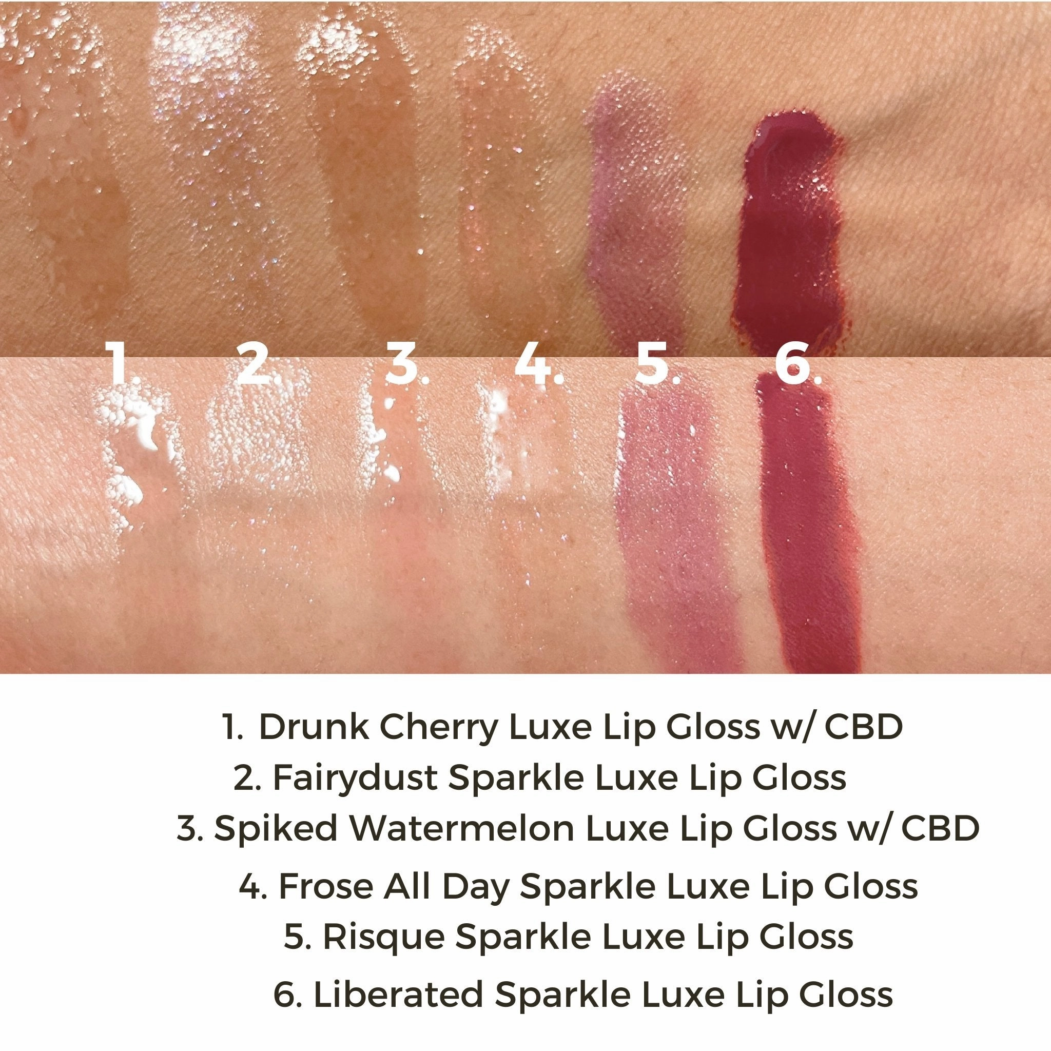 Frose All Day Sparkle Luxe Lip Gloss