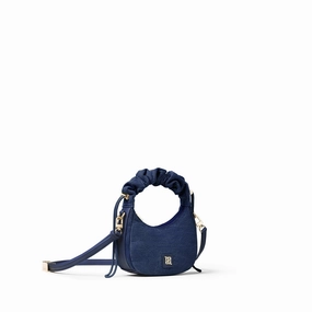Fuffa Micro Hobo Bag Denim