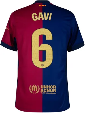 GAVI 6# Home Soccer Jersey 2024/2025
