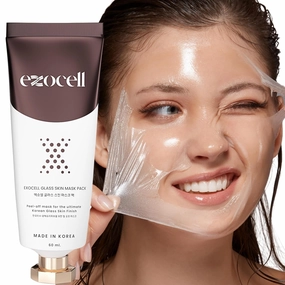 Glass Skin Mask Pack, Korean Peel-Off Mask for Ultimate Glossy Skin Finish, 60 ml