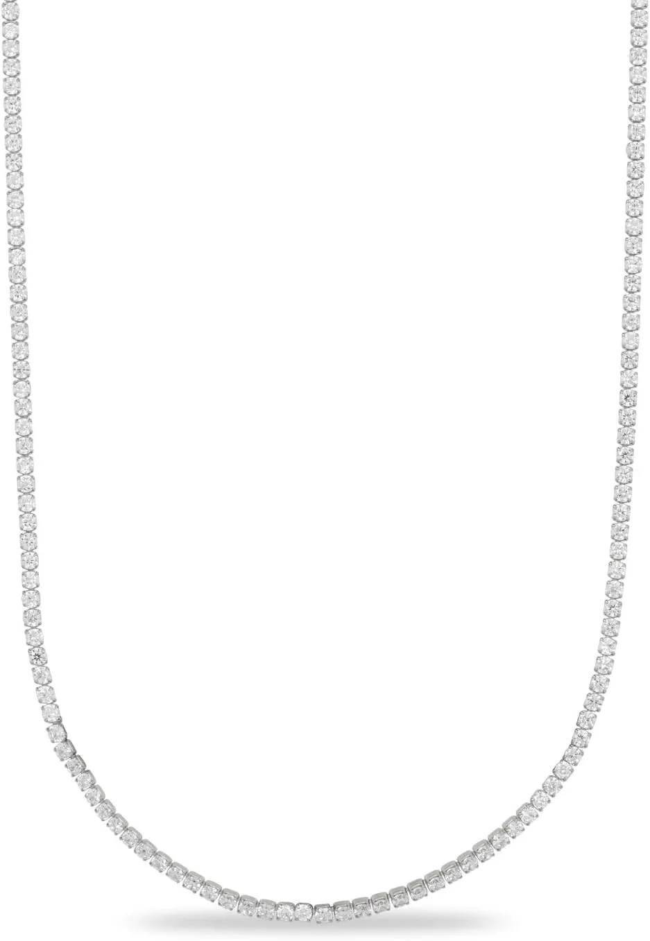 GLD Micro Tennis Chain for Men and Women - Gold-Plated Tennis Chain with Premium Storage Travel Pouch - Snatch-Proof Clasp, Sweat-Proof, Fade-Resistant - Lifetime Quality, Designed in Miami