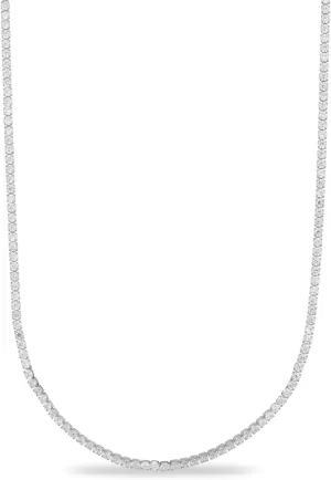 GLD Micro Tennis Chain for Men and Women - Gold-Plated Tennis Chain with Premium Storage Travel Pouch - Snatch-Proof Clasp, Sweat-Proof, Fade-Resistant - Lifetime Quality, Designed in Miami