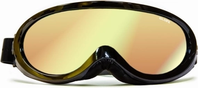 GloFX Ski Goggles - Cyberpunk Reflective Glasses, Full-Face Design, Comfort Foam Padding, Adjustable Strap, UV Protection