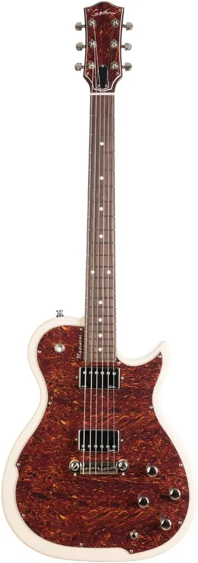 Godin Radiator Electric Guitar - Trans Cream RN