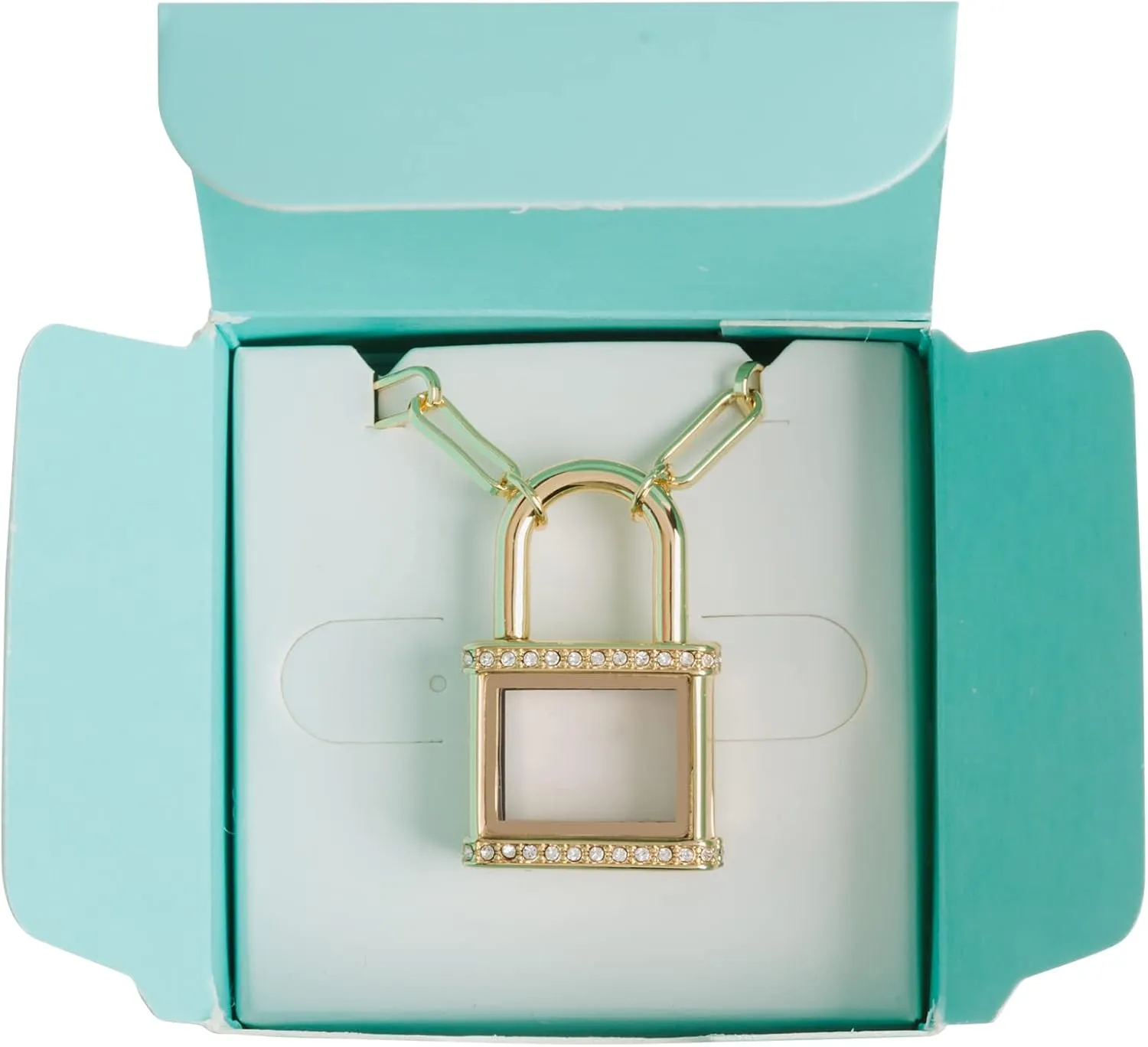 Gold Padlock & Silver Twist Living Locket Sets