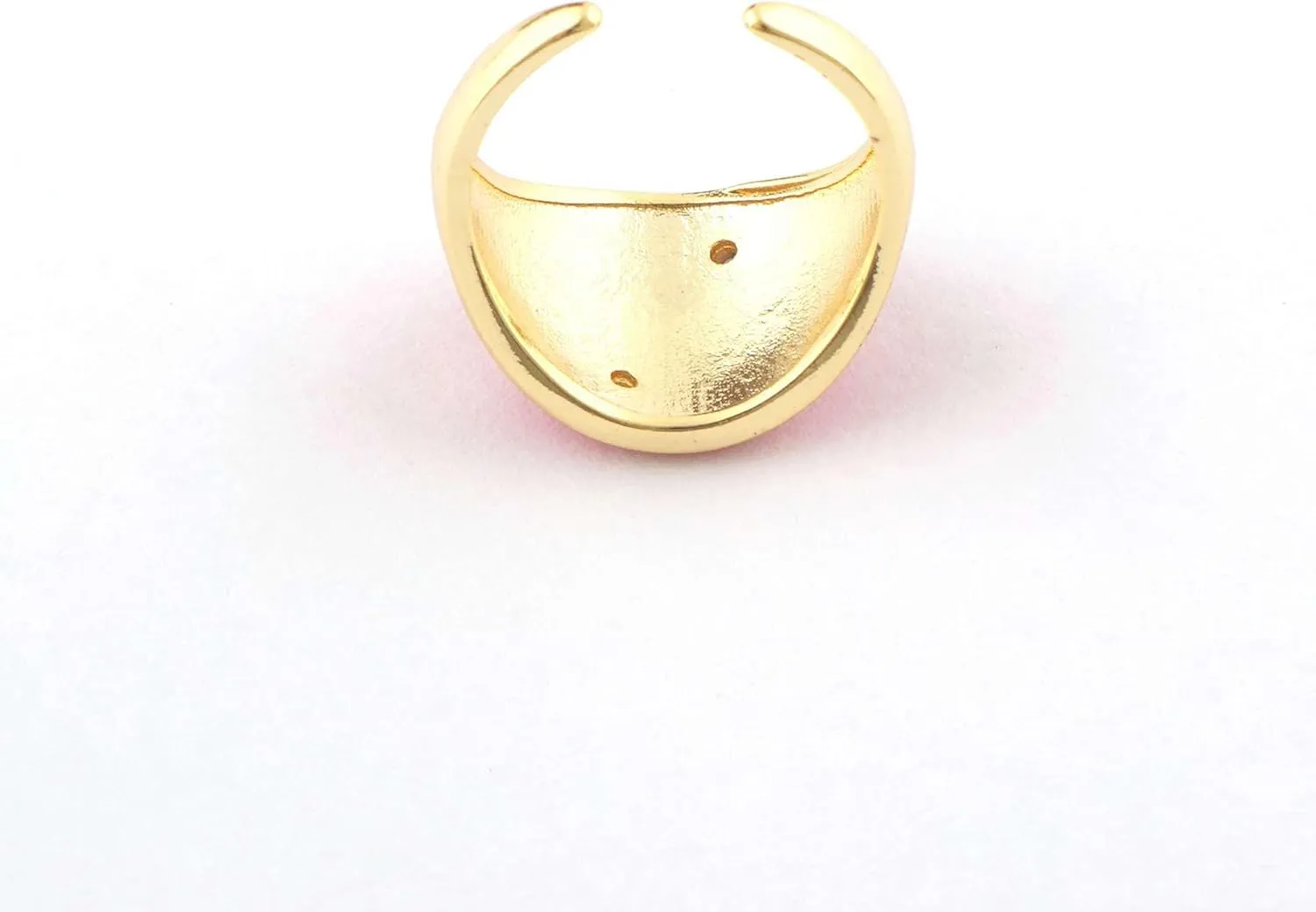 Gold Plated Ring for Women, Elegant, Bold & Stylish Statement Jewelry, Luxurious Fashion Ring for Daily Wear & Special Occasions