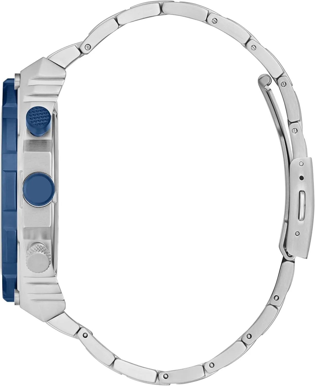 GUESS Cut Thru Dial Bracelet Watch