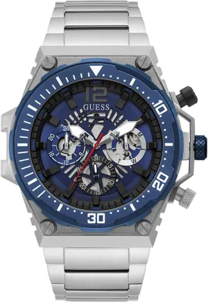 GUESS Cut Thru Dial Bracelet Watch
