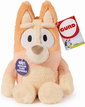 GUND Bingo Sustainably Soft Plush, Made with Recycled Materials, Stuffed Animals for Kids & Toddlers, Orange, 13”