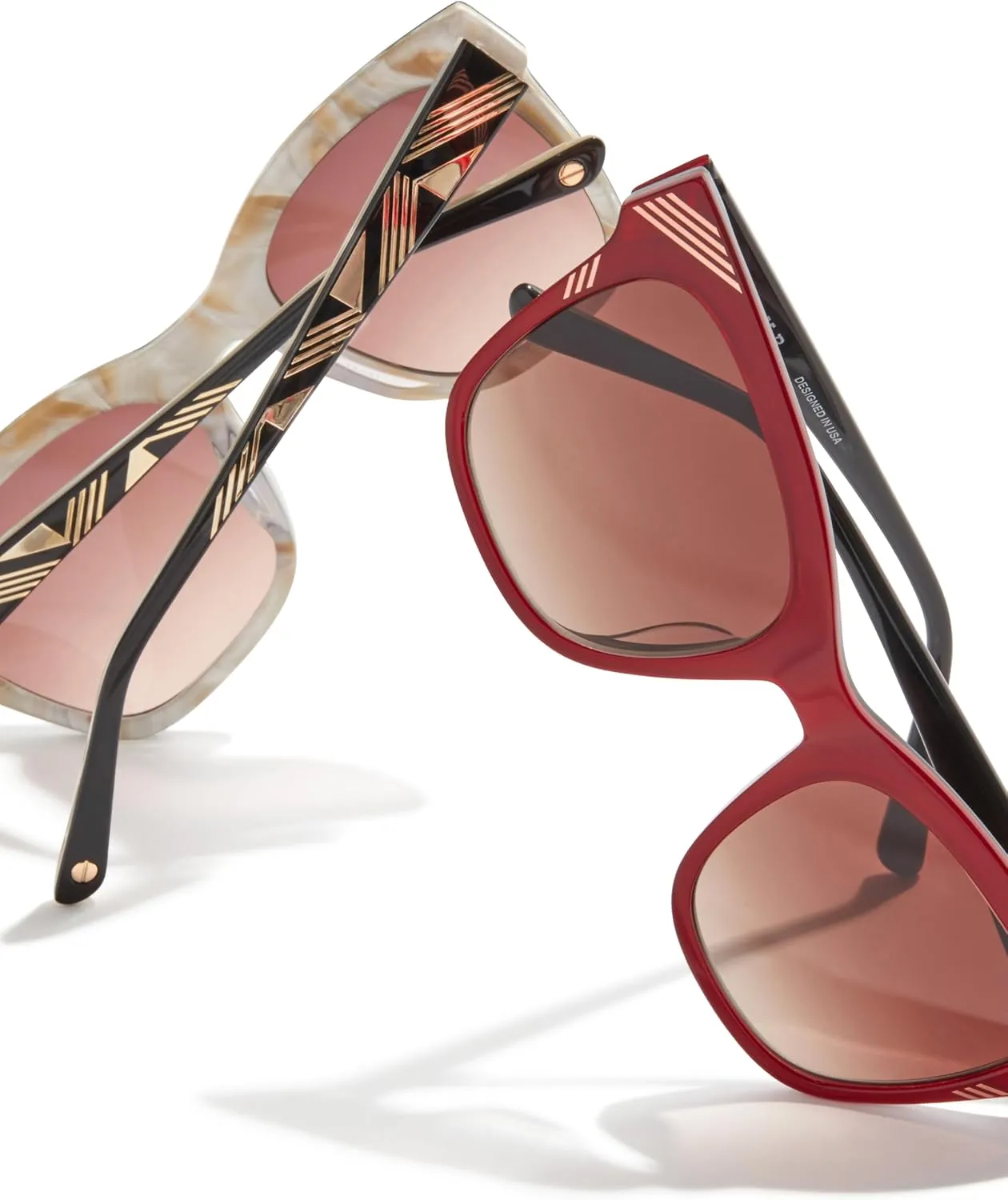 Gwen Stefani LA597 Square Sunglasses for Women, 53 mm, UV400 Protection