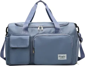 Gym Bag for Men with Shoes Compartment,28L Duffel Bag Men,Durable Gym Duffle Bag for Sports Workout Travel Yoga