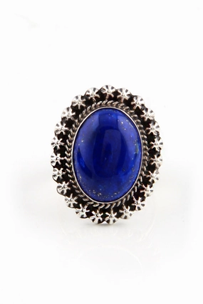 H. Piasso Lapis Lazuli Ring (Size 10)