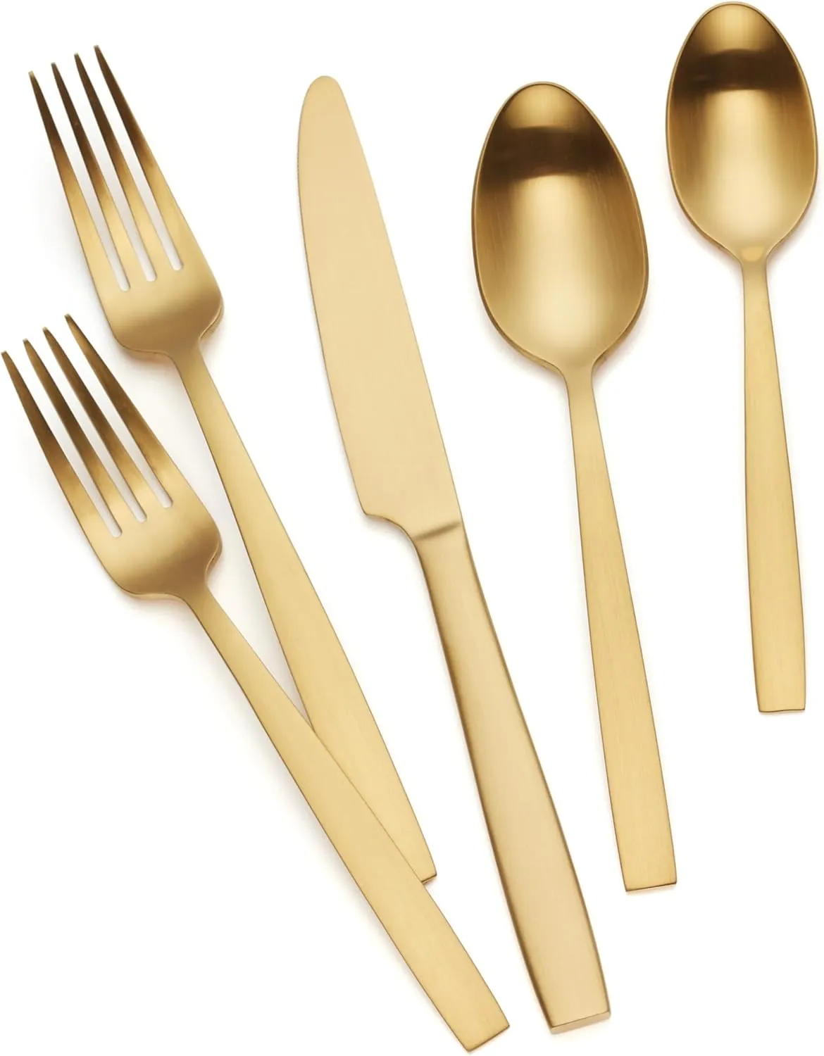 Hampton Forge Sfb108G20R Clearview Satin Gold 20 Pc Set/Cb Rm, 2.80 LB