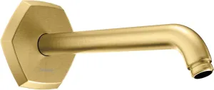 hansgrohe Locarno 9-inch Transitional Showerarm in Brushed Gold Optic, for , 04826250