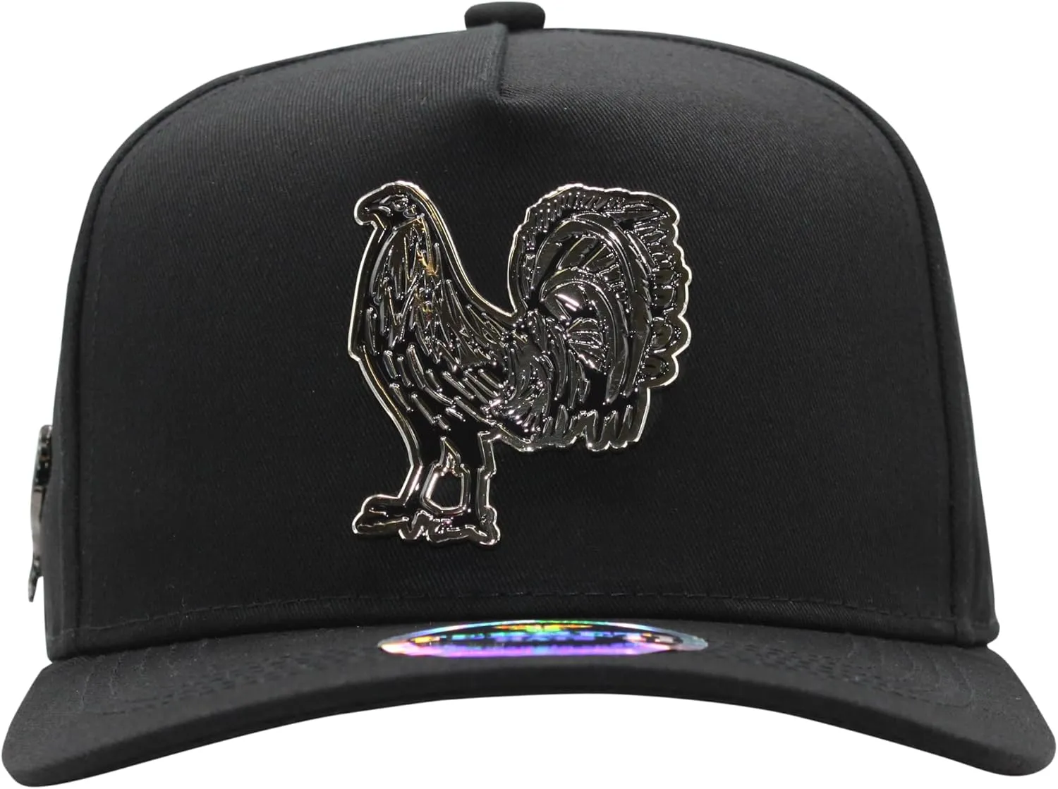 Hats FT108 Gallo Black Baseball Cap - Premium Rooster Hat for Men and Women, Ball Caps for Men for Any Occasion, Rooster Trucker Hat, Gorra para Hombre Ajustable