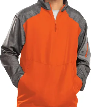 Holloway Raider Pullover Cage Jacket - Weather-Resistant, Ultra-Light, Quarter Zip, Sleeve Pocket - For Outdoors & Travel