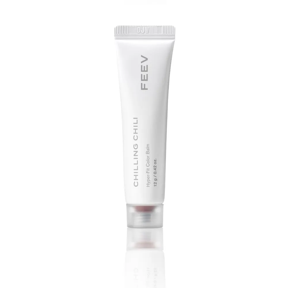 Hyper- Fit Color Balm | Dewy, Glossy Lip Gloss with 79% of essence | Long-Lasting, lightweight Lip Stain | Vegan & Safe for Sensitive Skins | K-Beauty (02 Chilling Chili)