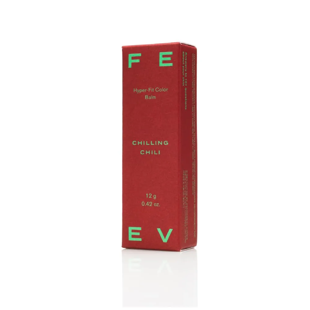 Hyper- Fit Color Balm | Dewy, Glossy Lip Gloss with 79% of essence | Long-Lasting, lightweight Lip Stain | Vegan & Safe for Sensitive Skins | K-Beauty (02 Chilling Chili)