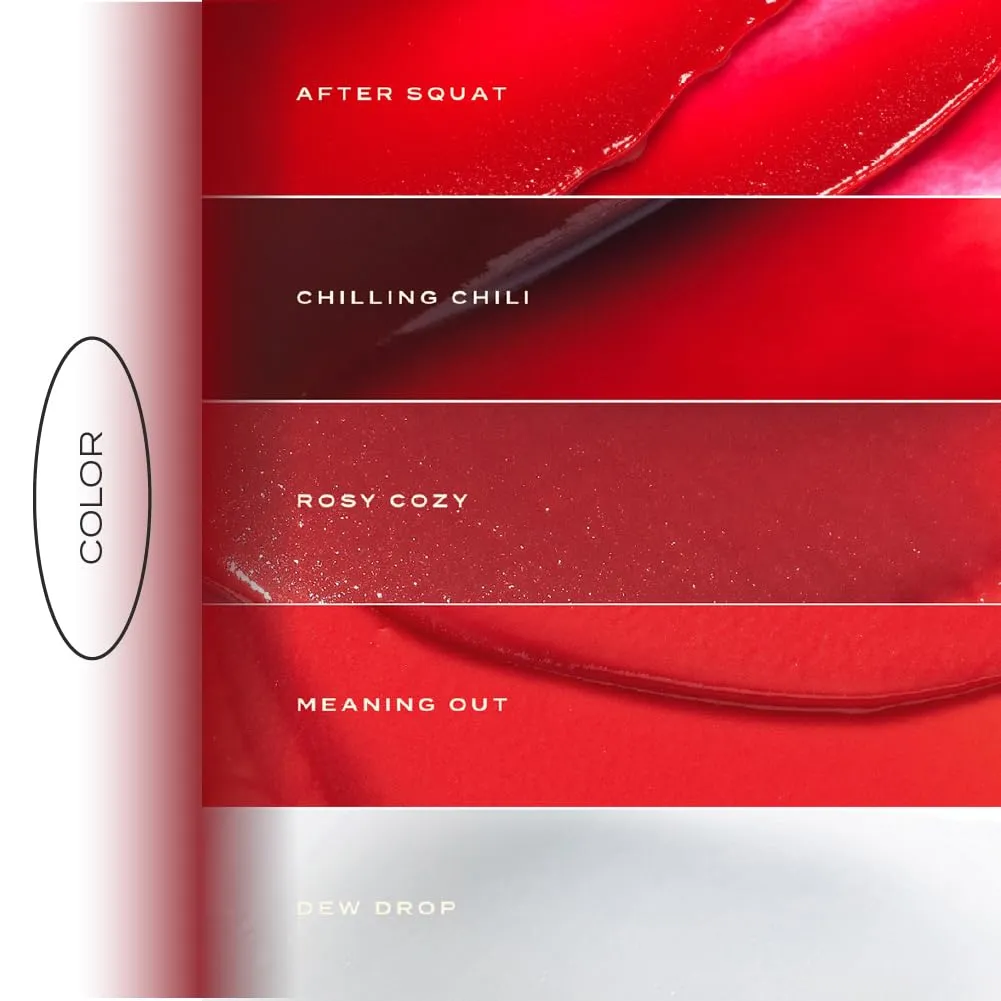 Hyper- Fit Color Balm | Dewy, Glossy Lip Gloss with 79% of essence | Long-Lasting, lightweight Lip Stain | Vegan & Safe for Sensitive Skins | K-Beauty (02 Chilling Chili)