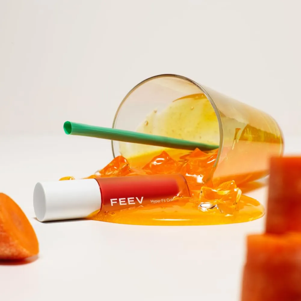 Hyper-Fit Color Drop | Dewy, Glossy Lip Gloss with 44% moisturizing serum | Long-Lasting, lightweight Lip Stain | Vegan Lip Tint & Safe for Sensitive Skins | K-Beauty (After Squat)