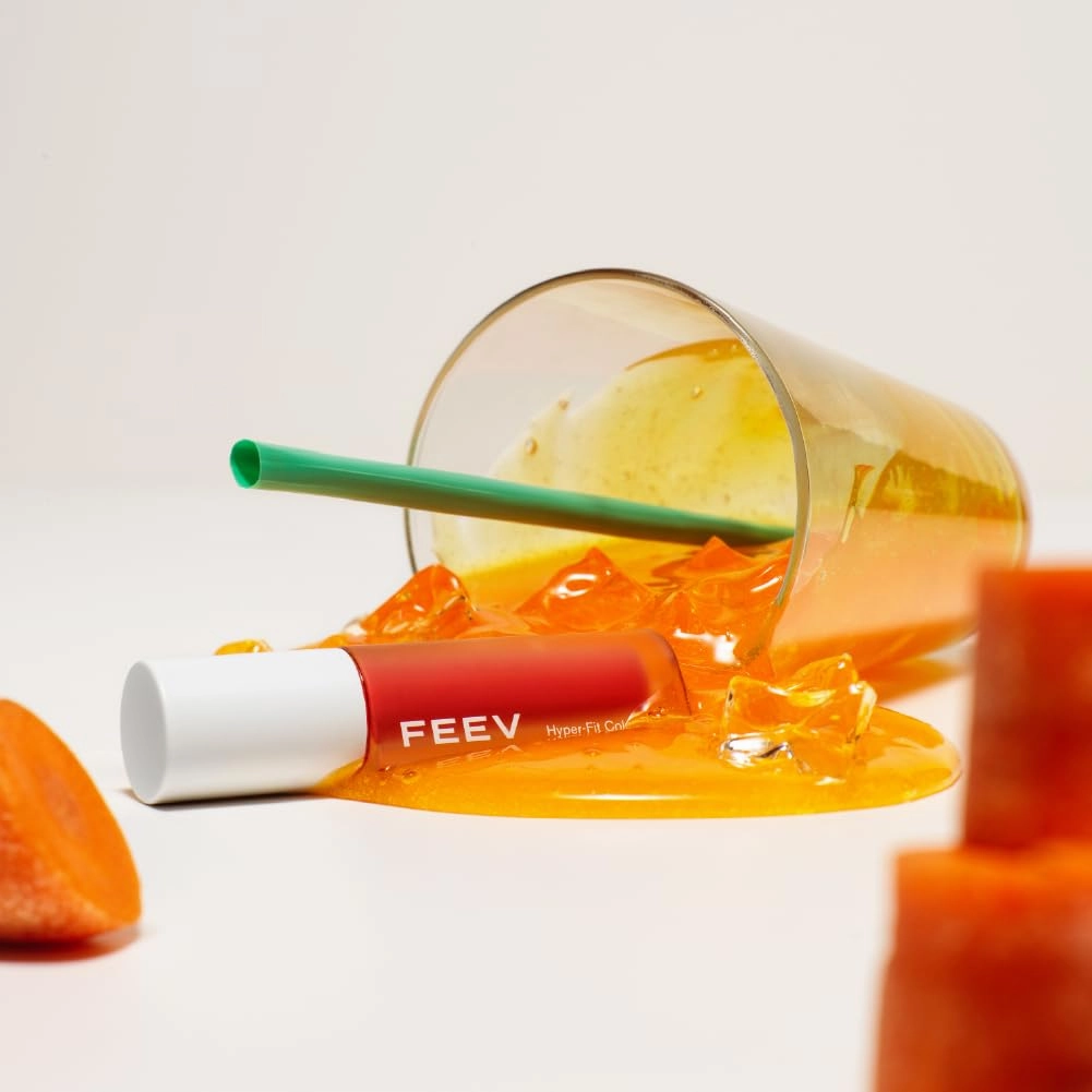 Hyper-Fit Color Drop | Dewy, Glossy Lip Gloss with 44% moisturizing serum | Long-Lasting, lightweight Lip Stain | Vegan Lip Tint & Safe for Sensitive Skins | K-Beauty (No Makeup)