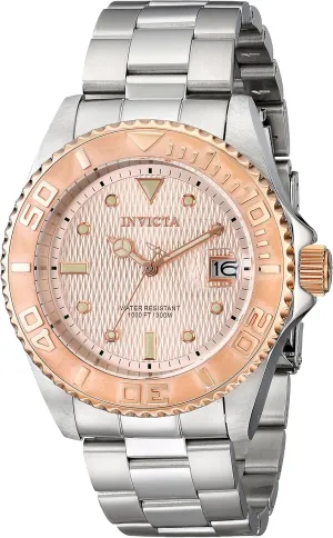Invicta Men's 14757 Pro Diver Analog Display Japanese Automatic Silver Watch