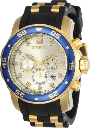 Invicta Men's 17880 Pro Diver Analog Display Swiss Quartz Black Watch