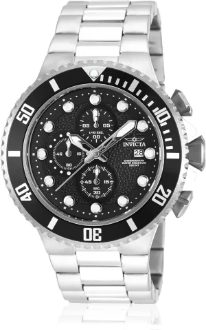 Invicta Men's 18906 Pro Diver Analog Display Japanese Quartz Silver Watch