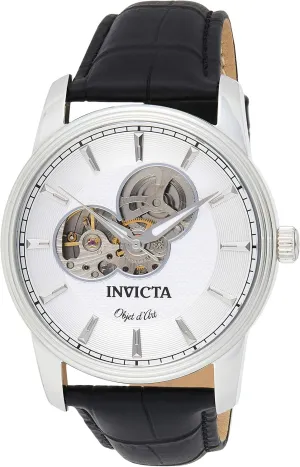 Invicta Men's 22616 Objet D Art Analog Display Automatic Self Wind Black Watch