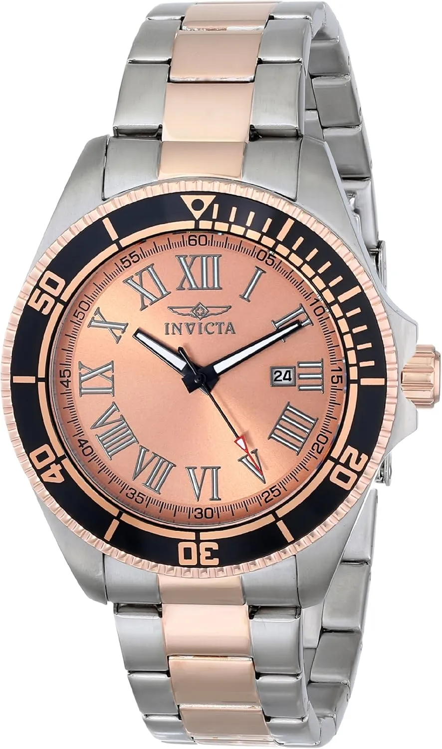 Invicta Men's INVICTA-15001 Pro Diver Two-Tone Rose Gold-Plated Stainless Steel Watch