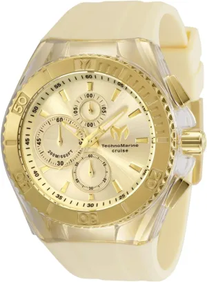 Invicta Men's Technomarine TM115216 Cruise Star Analog Quartz Watch (Golden)
