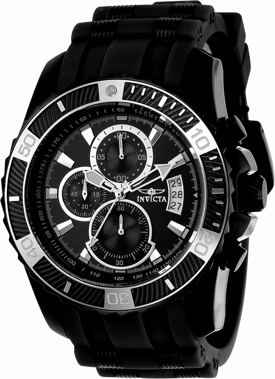 Invicta Men's 22433 Pro Diver Analog Display Quartz Black Watch