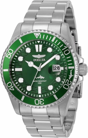 Invicta Men's Pro Diver Quartz Watch with Stainless Steel Strap, Silver, 22 (Model: 30020)