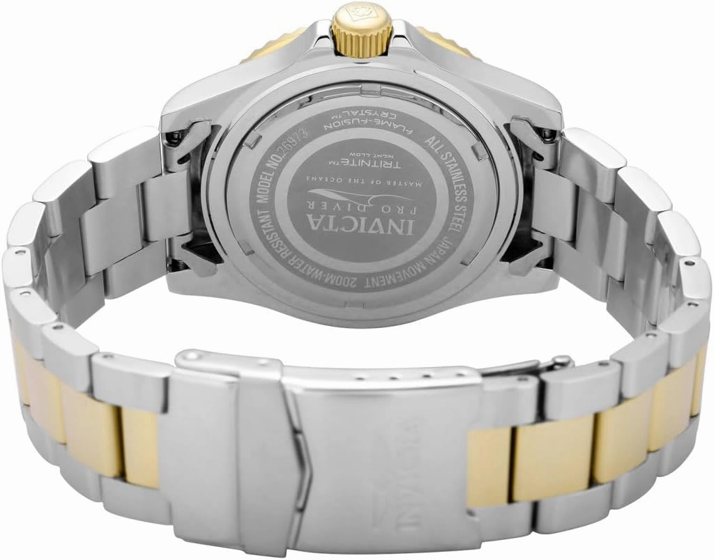 Invicta Men's Pro Diver Quartz Watch with Stainless Steel Strap