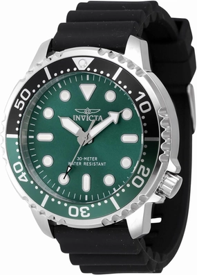 Invicta Pro Diver Men 48mm Stainless Steel Steel Green dial PC21J Quartz