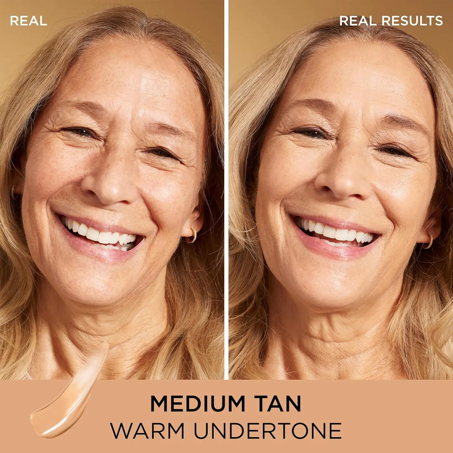 IT Cosmetics CC  Nude Glow - Lightweight Foundation & Brightening Glow Serum with SPF 40, Medium Coverage, Formulated With Niacinamide & Hyaluronic Acid, For All Skin Types, 1.08 fl oz