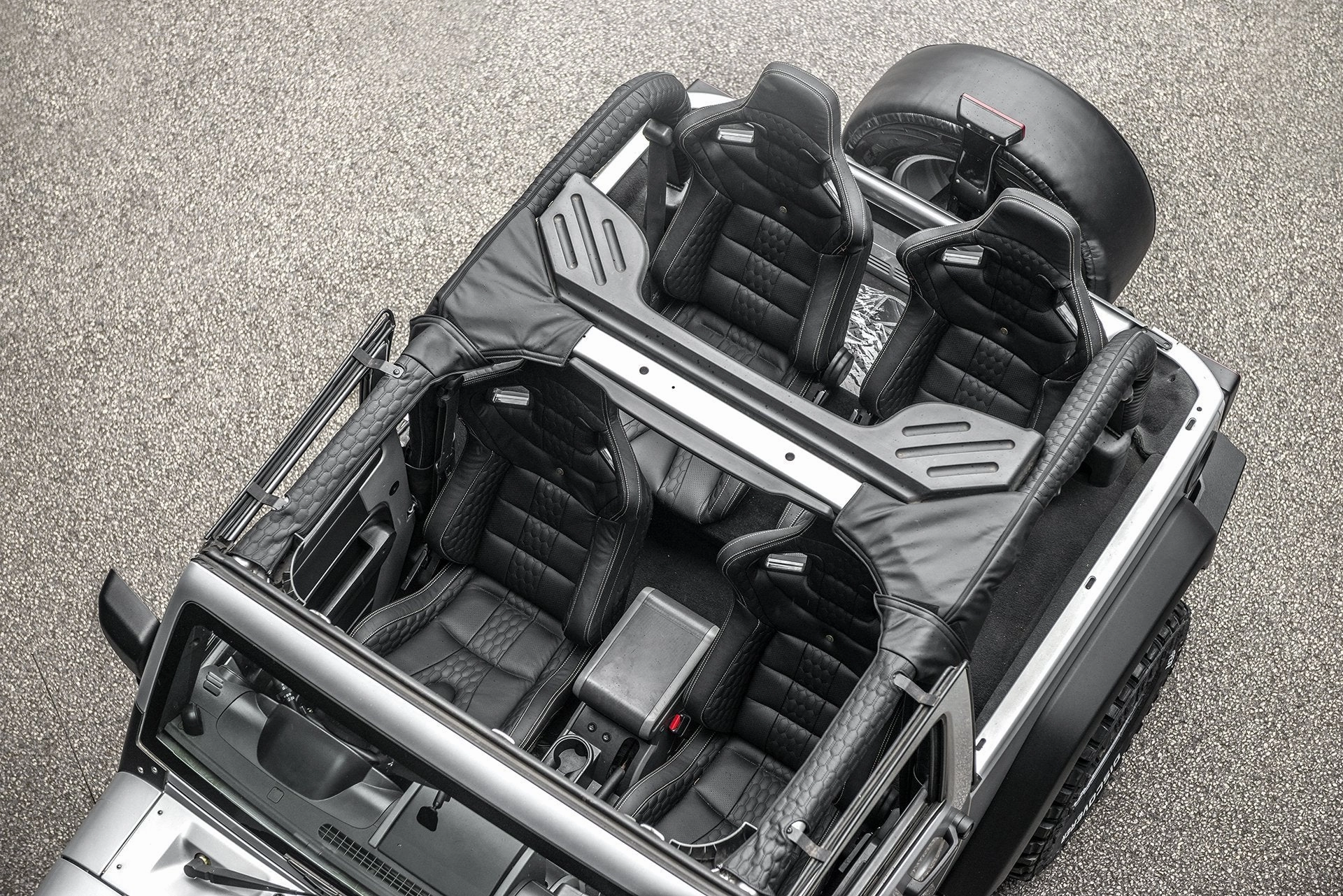 Jeep Wrangler JK 2 Door Black Hawk - Silver Exterior