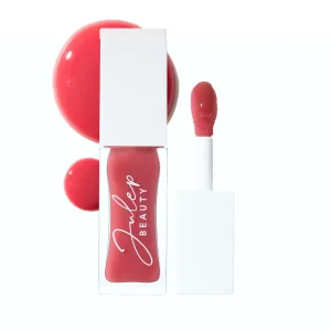 Julep So Plush Lip Oil, Hydrating Lip Treatment, Sheer Color & High-Shine Finish, Infused With Jojoba Oils, Apricot and Avocado, Vegan & Cruelty-free, Rosy Glow