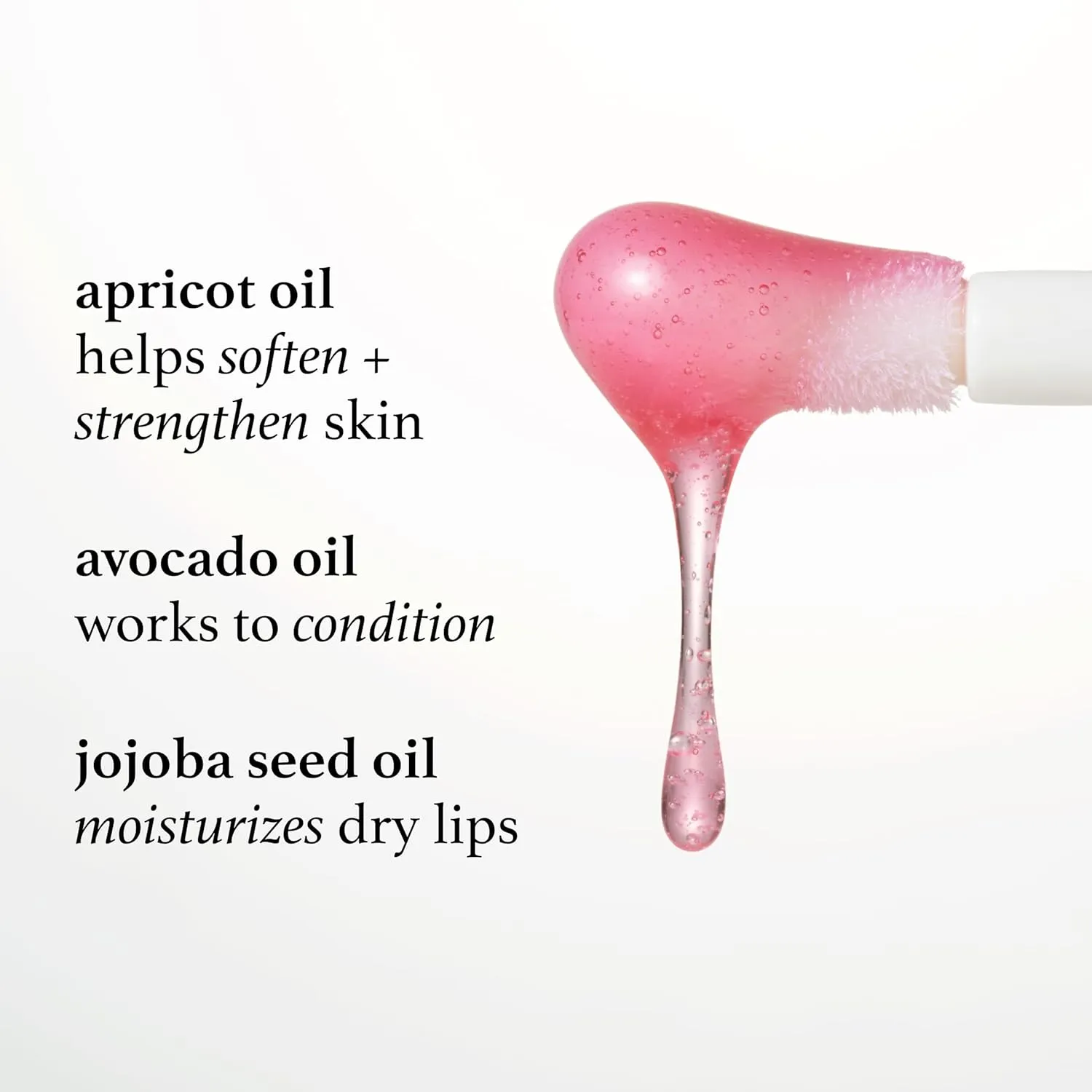 Julep So Plush Lip Oil, Hydrating Lip Treatment, Sheer Color & High-Shine Finish, Infused With Jojoba Oils, Apricot and Avocado, Vegan & Cruelty-free, Rosy Glow