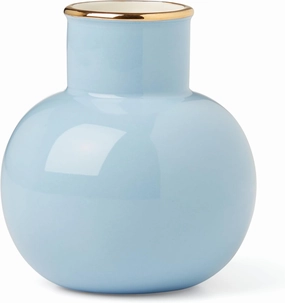 Kate Spade New York Blue Make It Pop Small Vase, 0.68