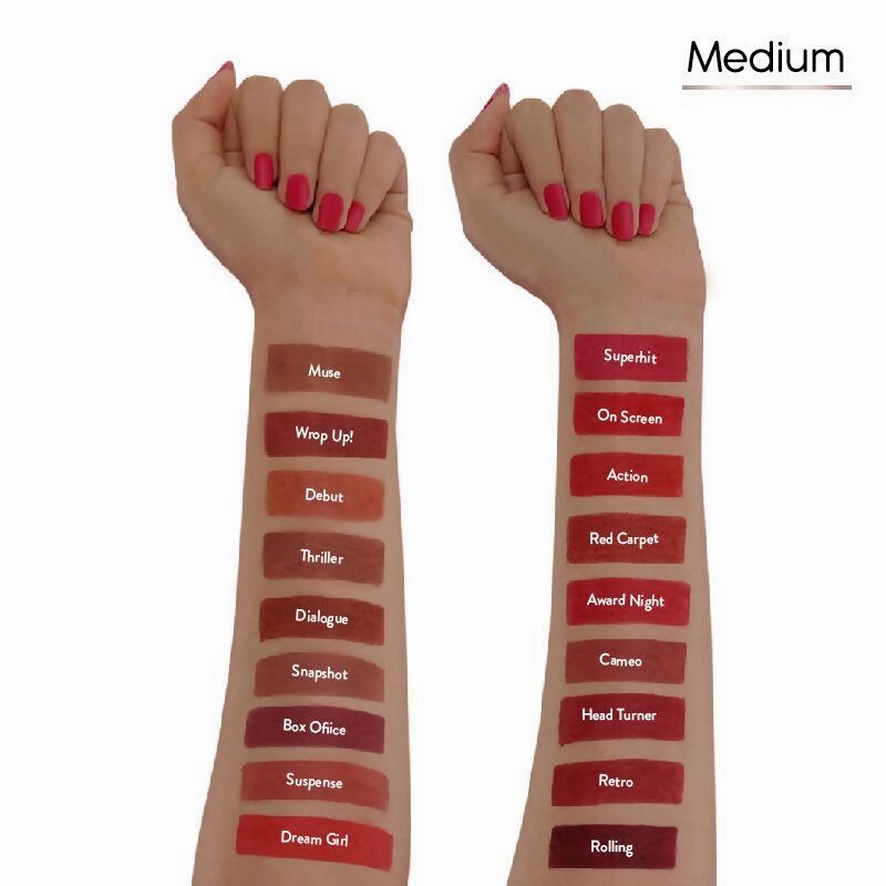 Kay Beauty By Katrina Kaif Matte Drama Long Stay Lipstick - Retro