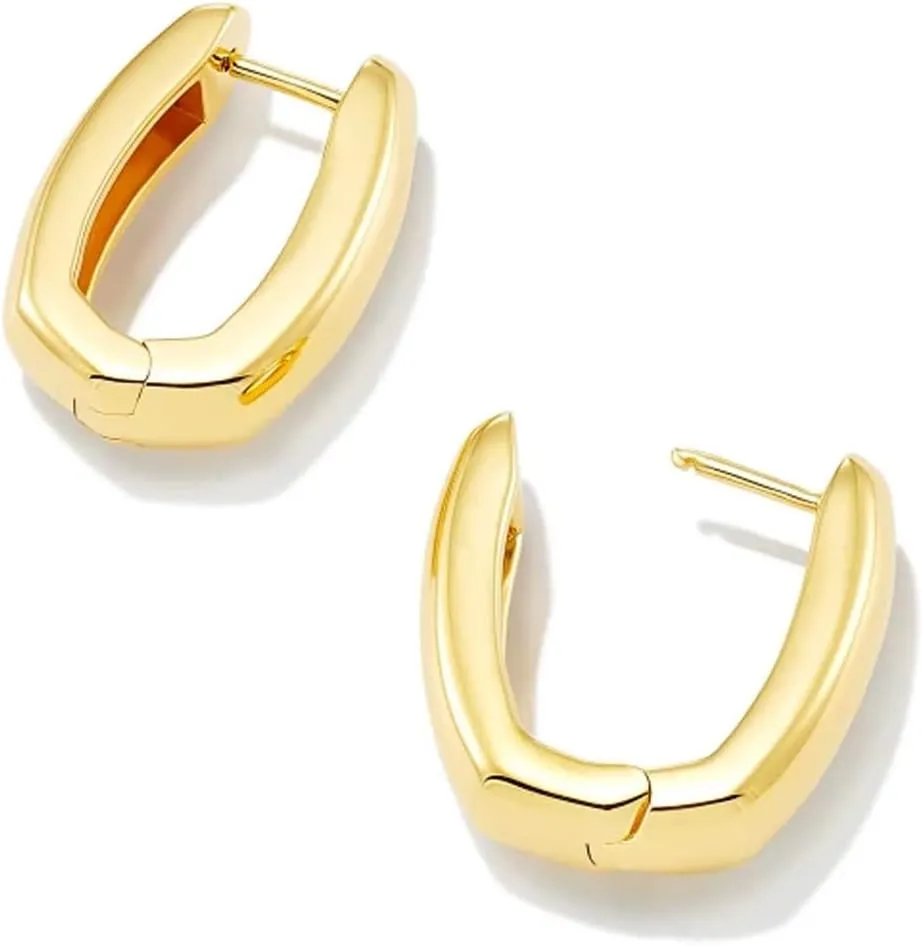 Kendra Scott Ellen Wide Huggie Earrings
