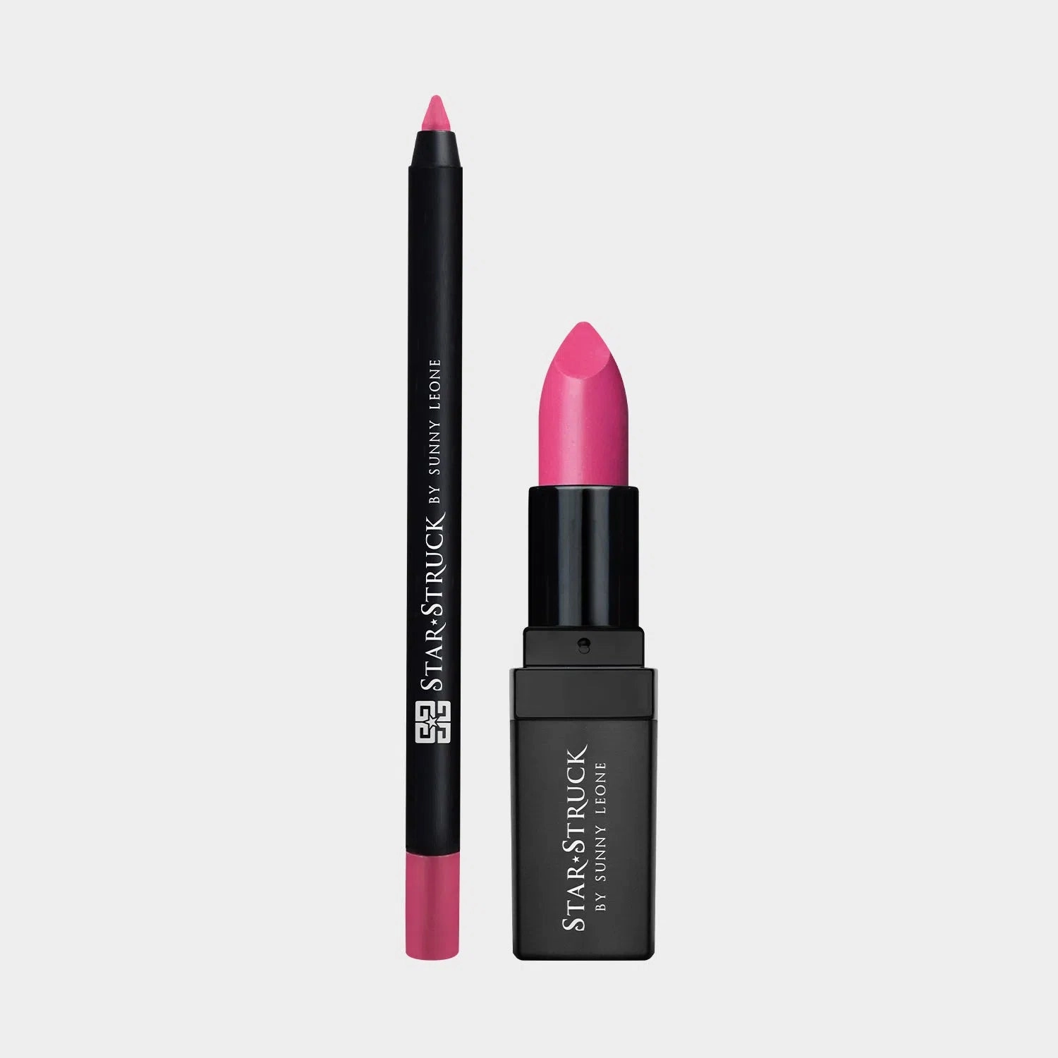 Kiss Me Pink - 2Pcs Lip Kit, Lipstick & Lipliner Kit - Pink