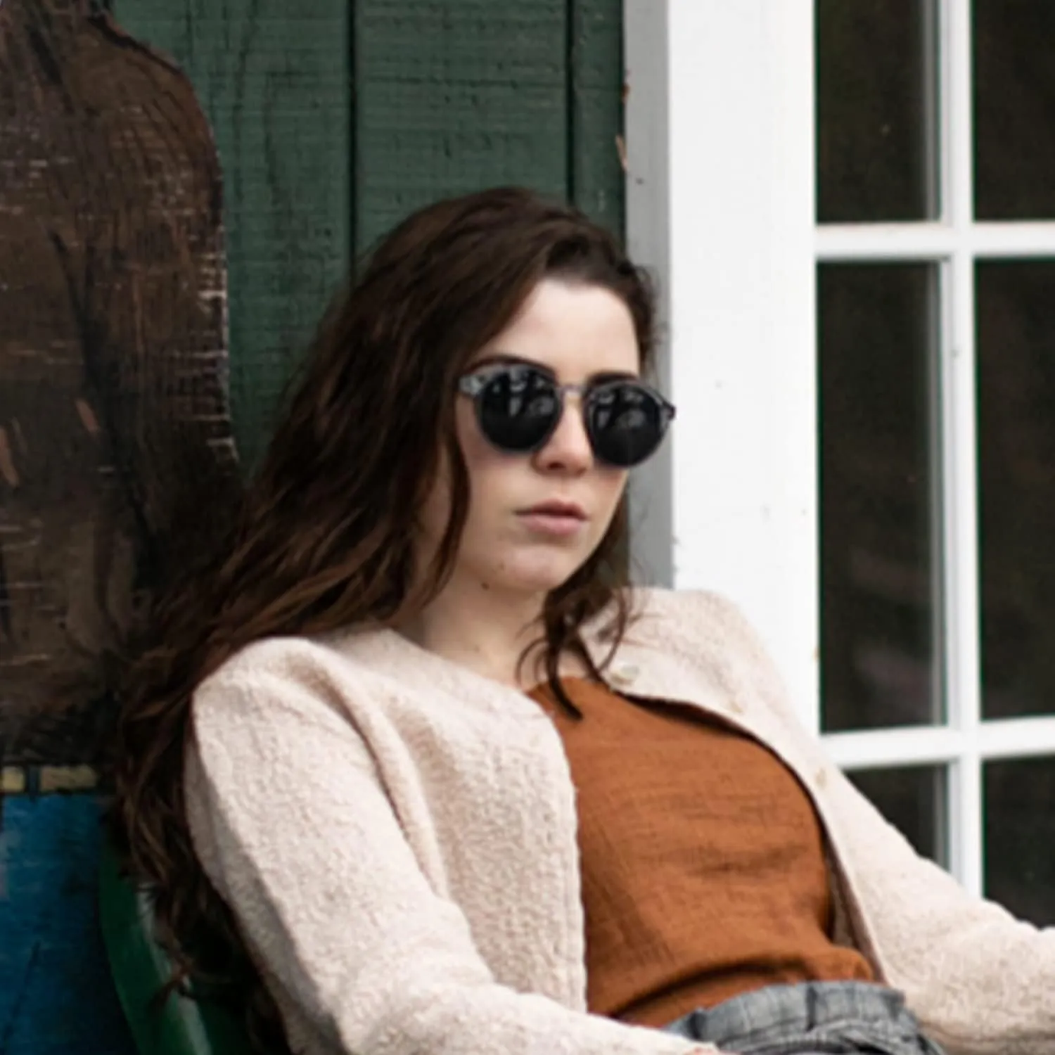 Kolo Harrison Premium Italian Sunglasses, Classic Round Style, Dark Tortoise